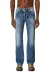 Medium Blue Straight Fit- Larkee Jeans