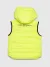 Yellow Unisex padded shell vest