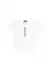 White and Red T-shirt with zip