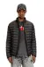 Black Puffer jacket in light nylon