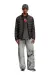Black Puffer jacket in light nylon