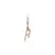 Multicolor Diesel Steel Two Tone Earring Dx1419931