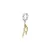 Multicolor Diesel Steel Two Tone Earring Dx1419931