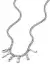 Silver Diesel Steel Silver Necklace Dx1494040