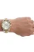 Silver Diesel Spiked Two Tone Watch Dz4629