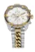 Silver Diesel Spiked Two Tone Watch Dz4629