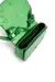 Green 1DR-Iconic shoulder bag in mirrored leather