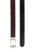 Black and Brown Reversible leather belt