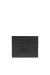 Black Card case in grained leather