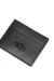 Black Card case in grained leather