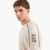 Logo Series Cotton Crewneck T-Shirt With Contrast Stripe Detailing