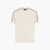 Logo Series Cotton Crewneck T-Shirt With Contrast Stripe Detailing
