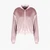 Regular Fit Athletic Velour Zip Up Sweatshirt With Embroidered Branding