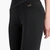 Slim Fit Cotton Stretch Leggings With Front Slits And Gold Logo Plaque