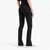 Slim Fit Cotton Stretch Leggings With Front Slits And Gold Logo Plaque