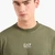 Regular Fit Cotton Crewneck T-Shirt With Back Print