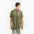 Regular Fit Cotton Crewneck T-Shirt With Back Print