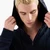 Modern Fit Logo Series Zip Up Hoodie With Contrasting Monogram Print