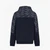 Modern Fit Logo Series Zip Up Hoodie With Contrasting Monogram Print