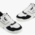 Two-Tone Low Top Leather  Basketball Sneakers