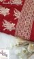 Maroon Embroidered Fabric