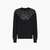 Wool Blend Knit With Oversized Eagle Logo
