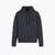 Hooded Sweatshirt In Pinstriped Jersey