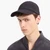 Cotton Baseball Cap With Embroidered Logo Patch
