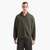 All Over Logo Regular Fit Cotton Hooded Zip Up Sweatshirt