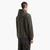 All Over Logo Regular Fit Cotton Hooded Zip Up Sweatshirt