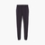 Relaxed Fit Cotton Trousers With Logo Plaque And Decorative Seam