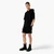 Oversized Short Sleeve Hooded Sweatshirt