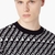 Wool Blend All Over Logo Pullover