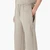 Cotton Regular Fit Trousers With Decorative Seam