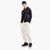 Cotton Blend Hooded, Zipped Sweatshirt