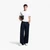 Regular Fit Cotton T-Shirt With Monochromatic Jacquard Logo