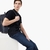 All Over Eagle Mercerised Cotton Crewneck T-Shirt