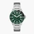 Silver Round Stainless Steel Watch