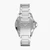 Silver Round Stainless Steel Watch