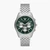 Silver Round Chronograph Stainless Steel Watch