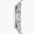 Silver Round Chronograph Stainless Steel Watch