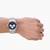 Silver Round Chronograph Stainless Steel Watch