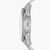 Silver Round Chronograph Stainless Steel Watch