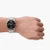 Silver Round Three-Hand Date Stainless Steel Watch