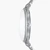 Silver Round Three-Hand Date Stainless Steel Watch
