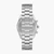 Silver Round Chronograph Stainless Steel Watch