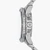Silver Round Solar-Powered Chronograph Stainless Steel Watch