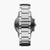Silver Round Chronograph Stainless Steel Watch