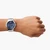 Silver Round Chronograph Stainless Steel Watch