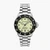 Silver Sea Explorer Round Stainless Steel Watch